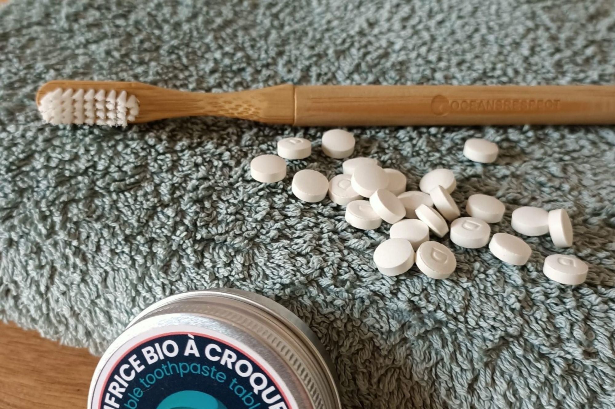 Découvrez les Dentifrices Solides en Pastilles à Croquer d'Oceansrespect