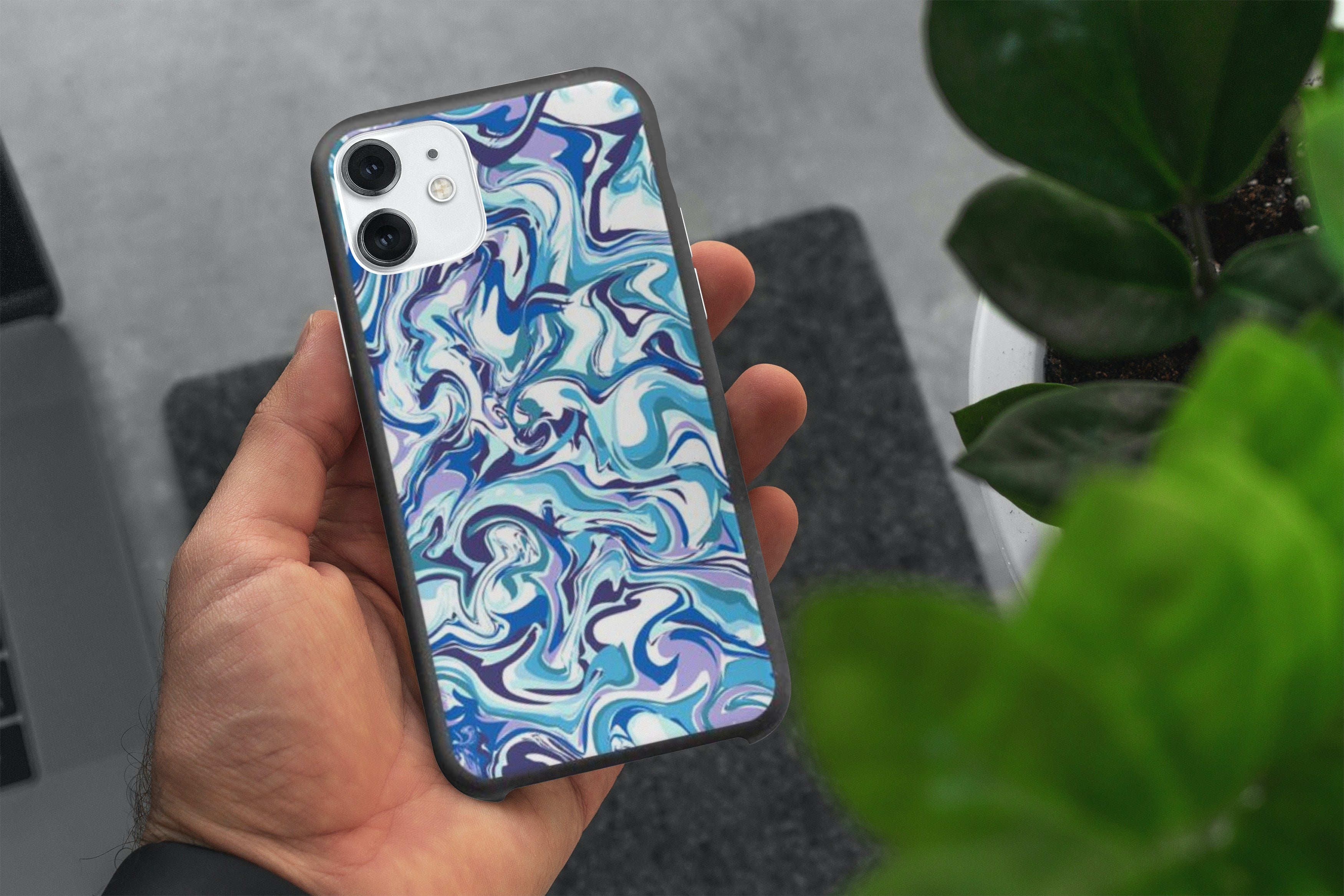 Zoom sur nos coques d'iPhone biodégradables.