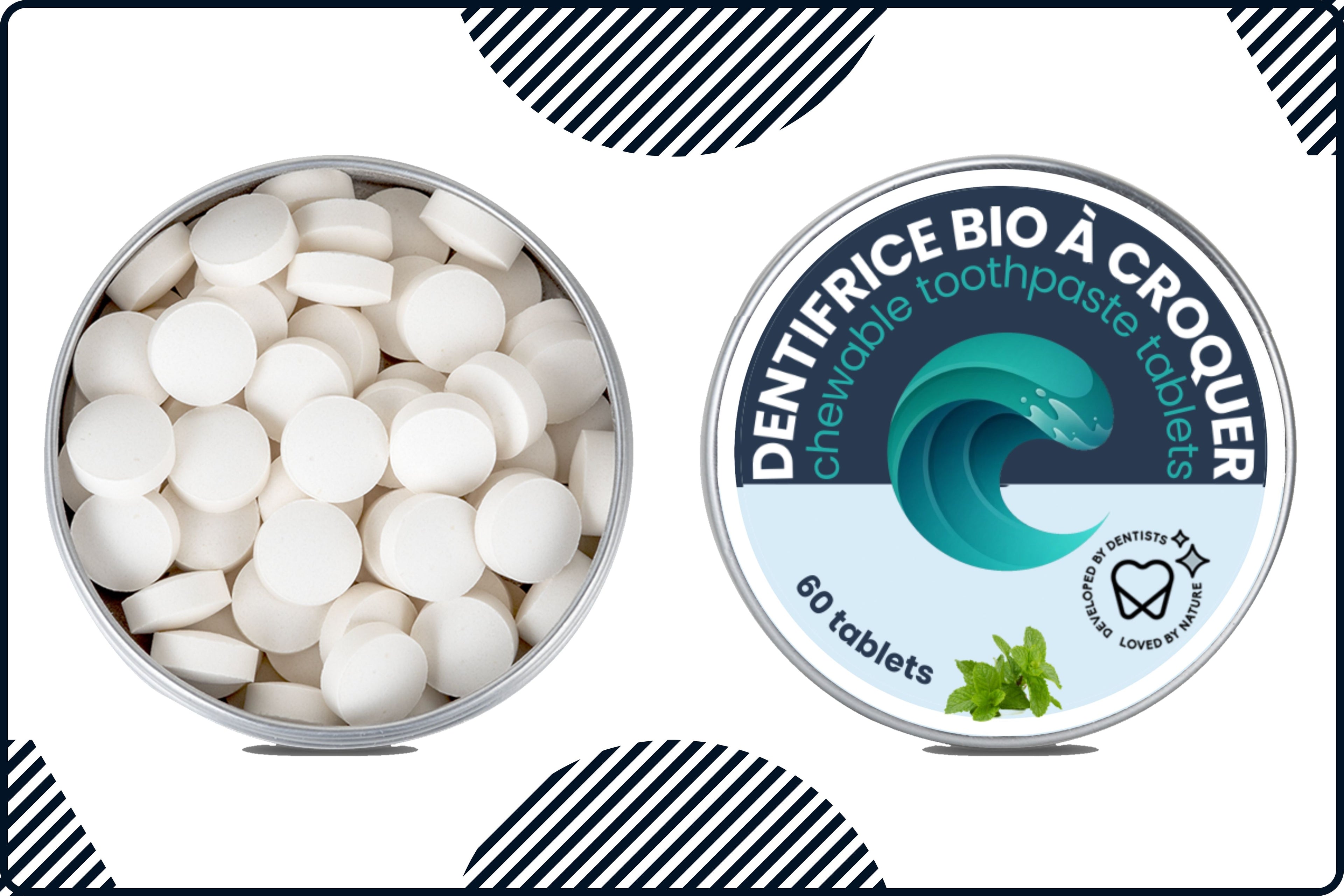 Dentifrice biologique en pastilles à croquer : Une alternative écologique et économique !