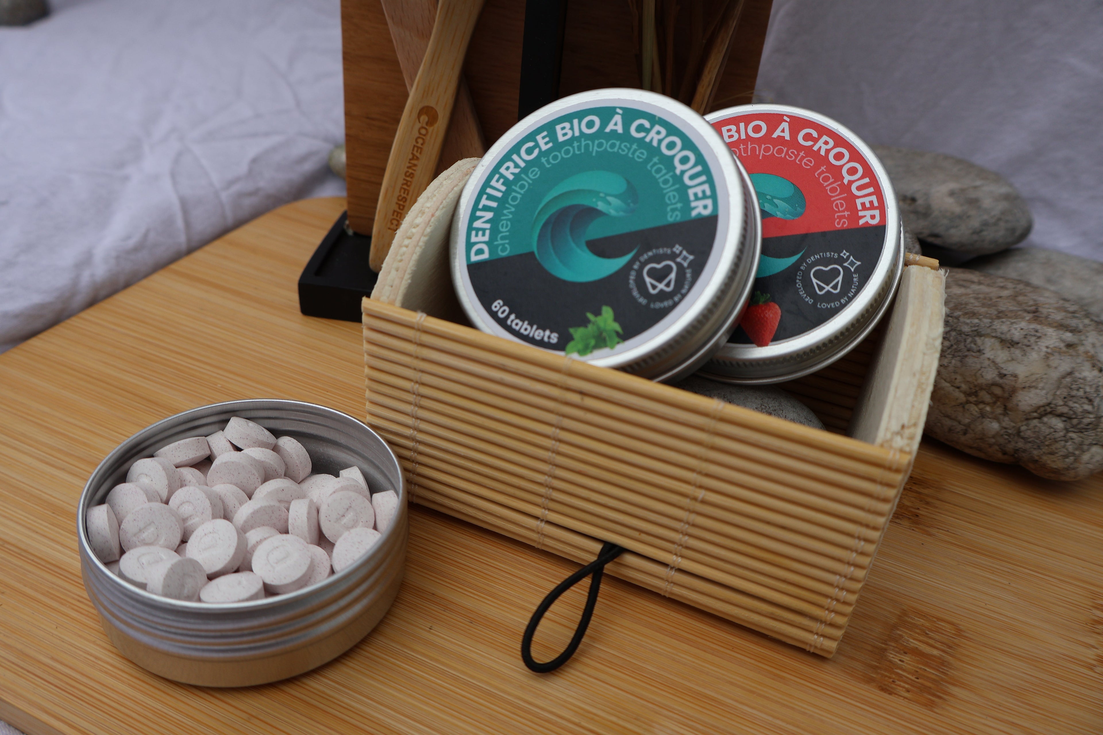 Dentifrices Solides à Croquer : Zéro Déchet et Respect de l’Environnement | Oceansrespect