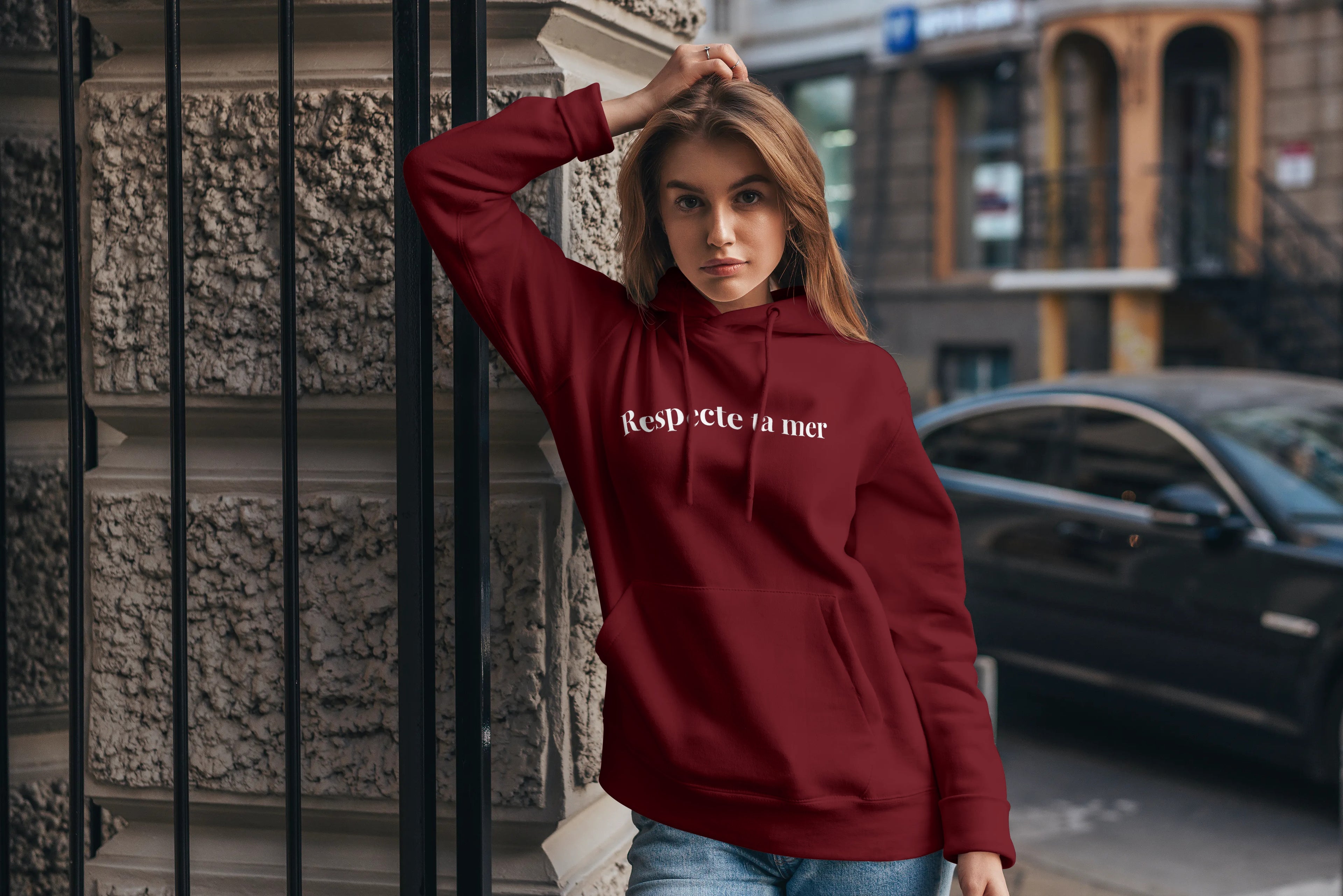 Présentation de nos vêtements en coton biologique.