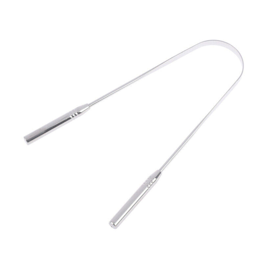 Gratte-langue en acier inoxydable