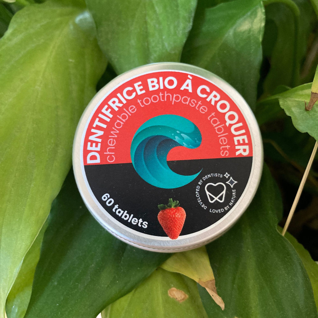 Dentifrice solide en pastilles à croquer - Sans fluor - 1 mois