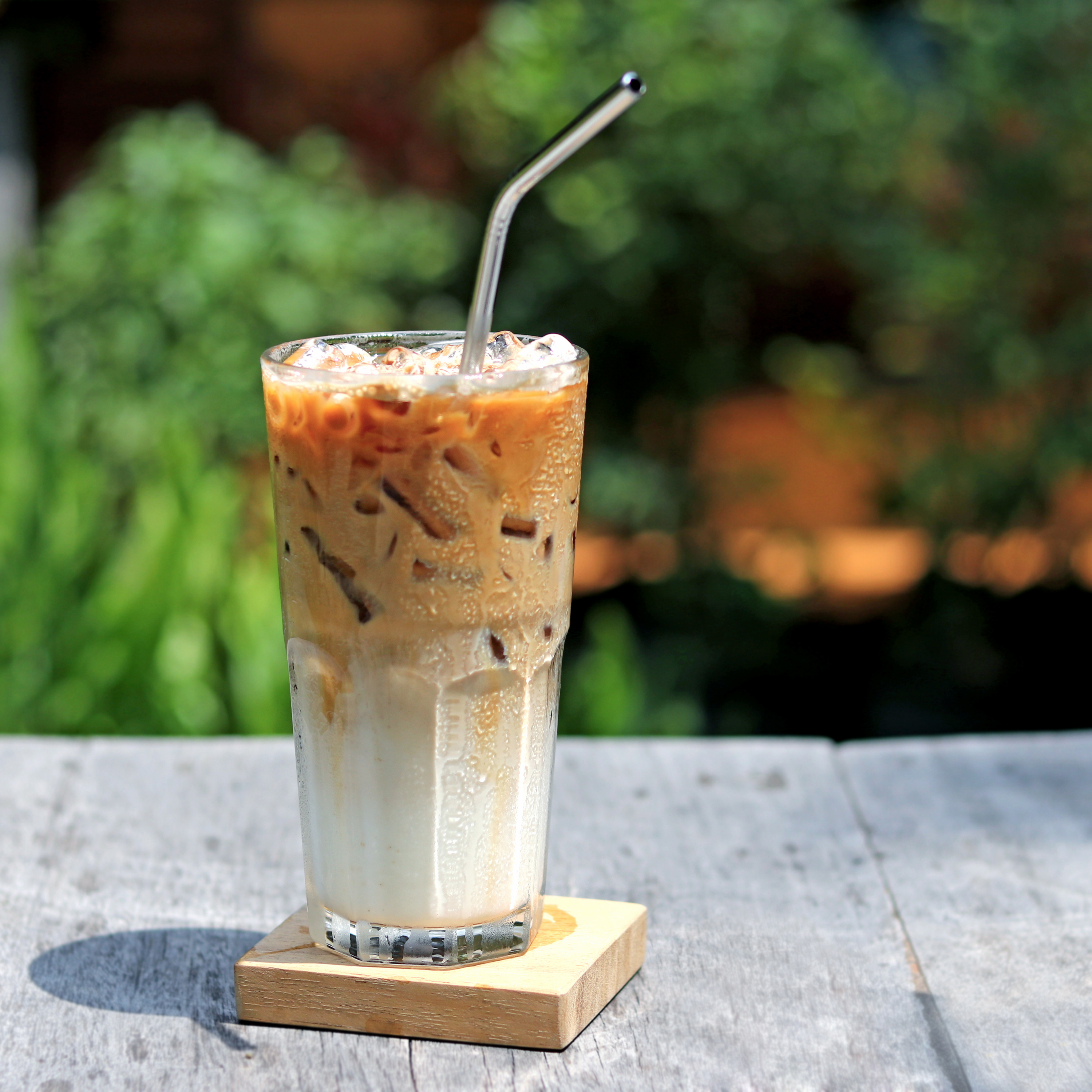 Paille courbée en acier inoxydable