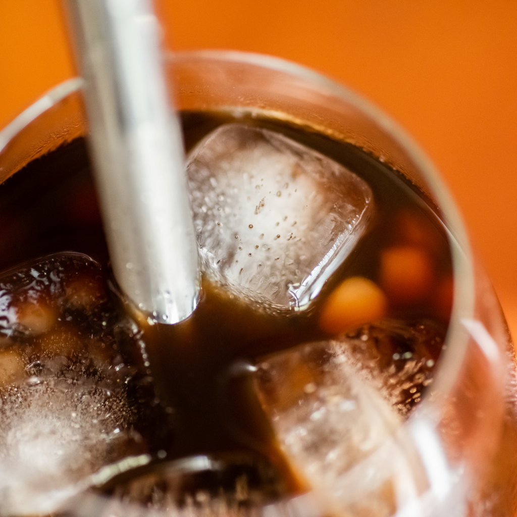 Paille courbée en acier inoxydable