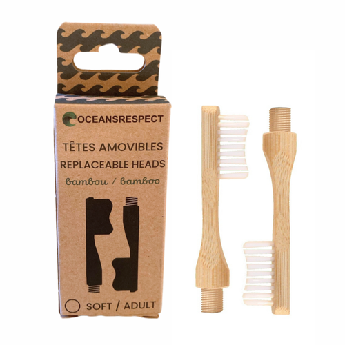 Lot de 2 têtes interchangeables - Oceansrespect 🌊🌍🌱