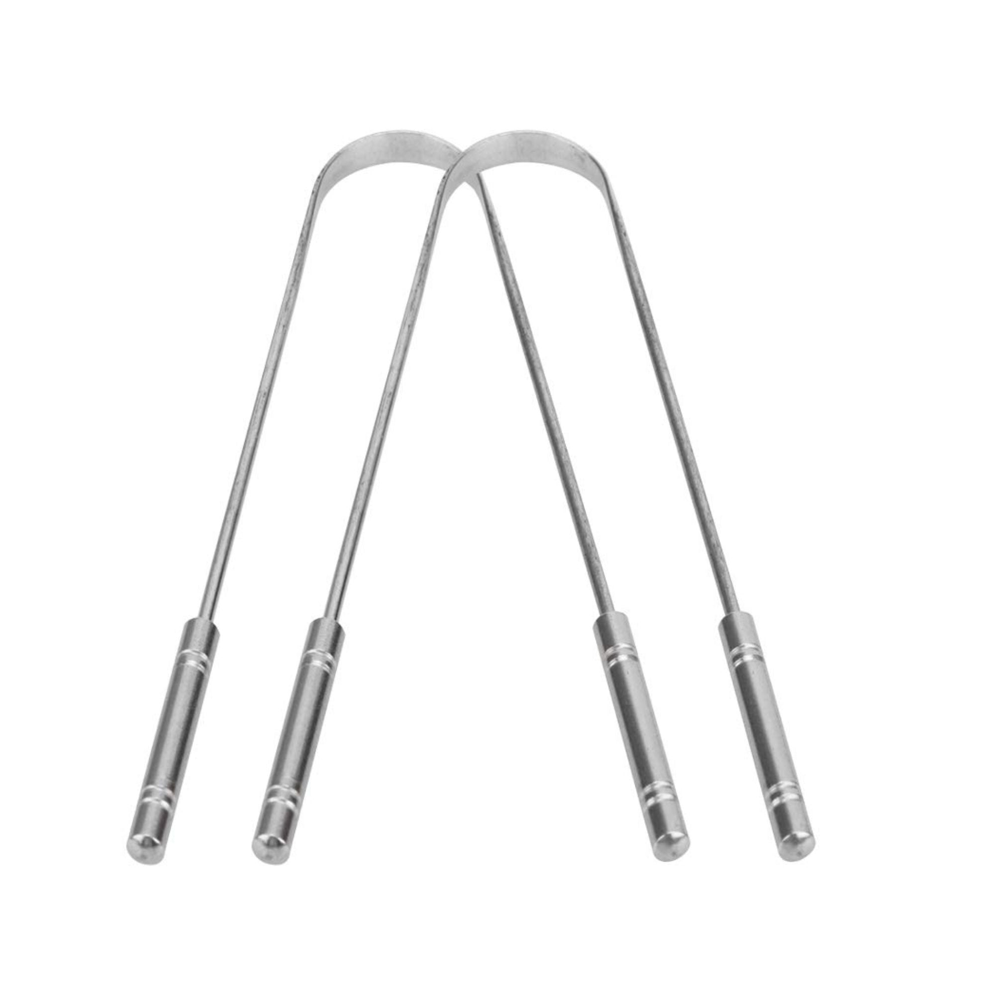 Gratte-langue en acier inoxydable