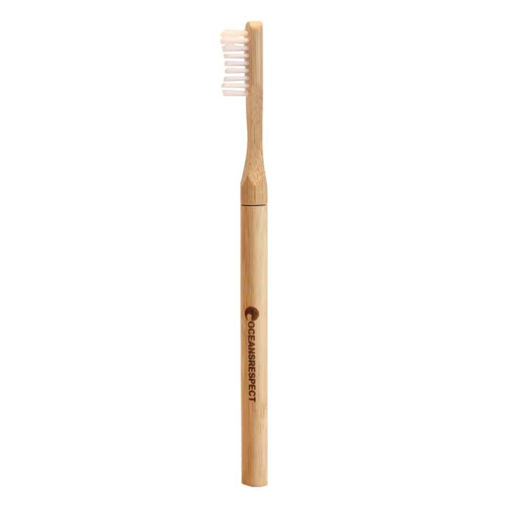 Brosse à dents à tête interchangeable en bambou - Oceansrespect 🌊🌍🌱