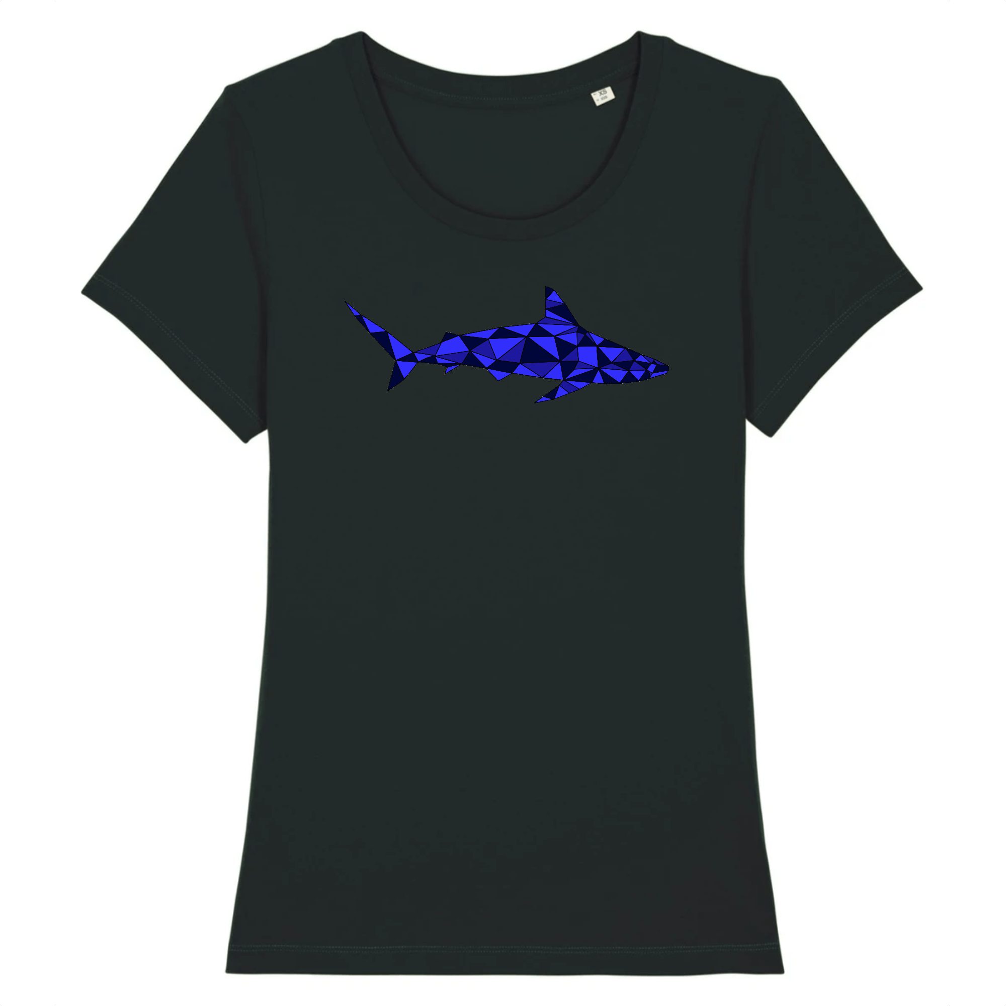 T-shirt femme en coton bio - Requin - Oceansrespect 🌊🌍🌱