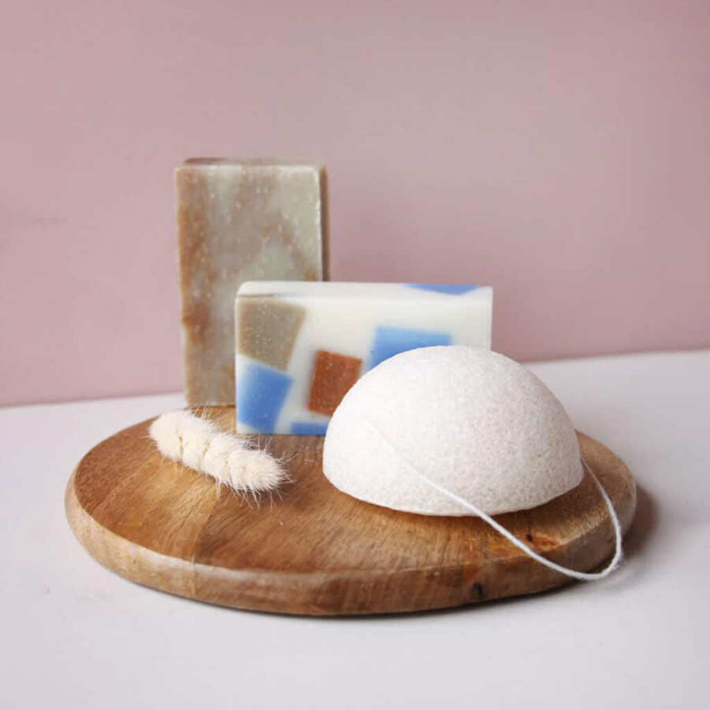 Éponge konjac 100% biodégradable