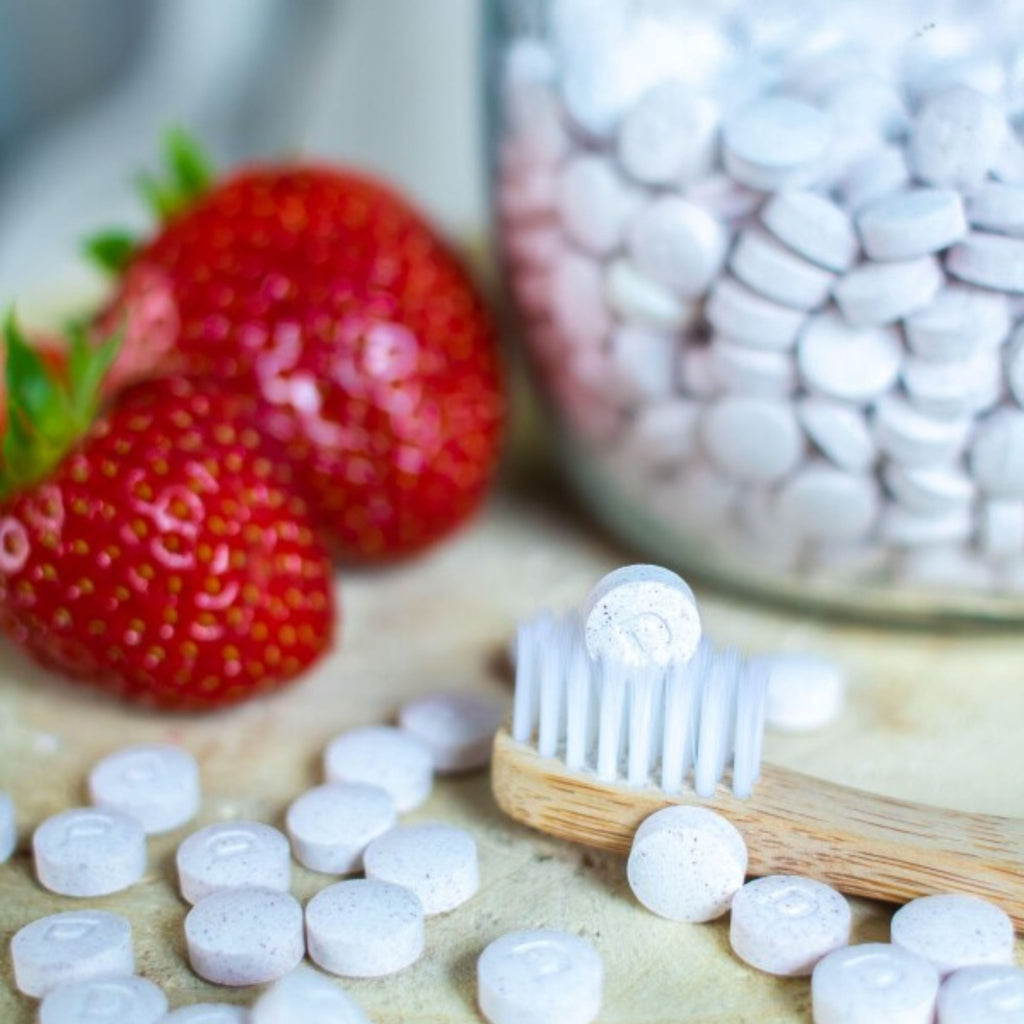 Dentifrice solide en pastilles à croquer - Sans fluor - 1 mois