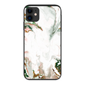 Coque anti-choc biodégradable pour téléphone - Marbre blanc - Oceansrespect 🌊🌍🌱