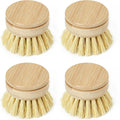 Tête interchangeable pour brosse à vaisselle en bambou réutilisable - Oceansrespect 🌊🌍🌱