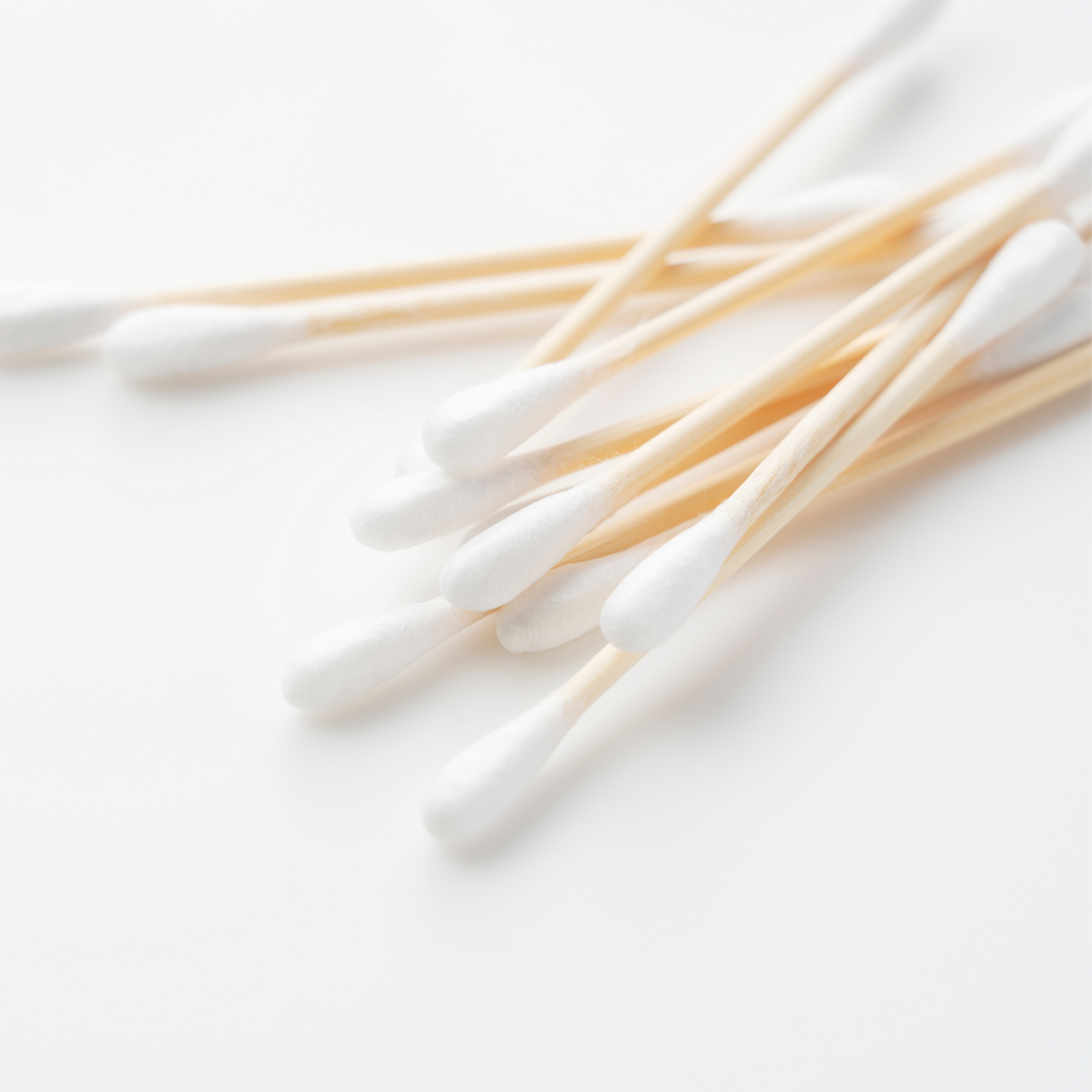 Cotons-tiges en bambou biodégradables - Lot de 100 unités