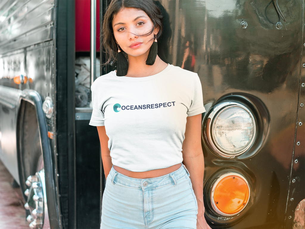 T-shirt femme en coton bio - Oceansrespect