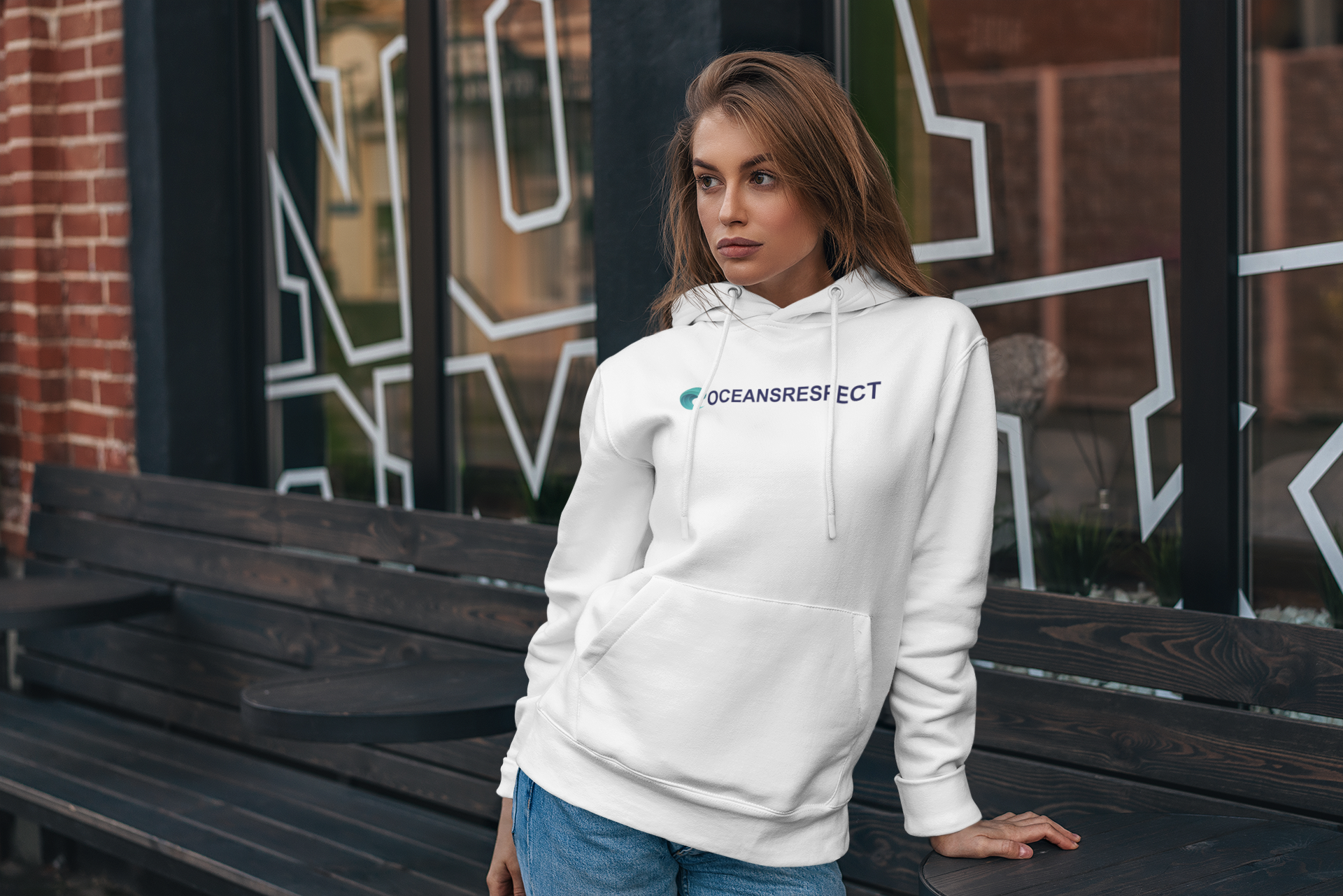 Hoody unisexe en coton bio - Oceansrespect