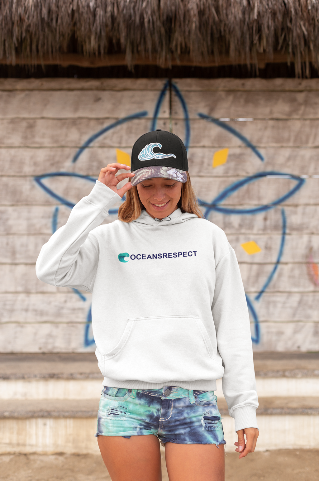 Hoody unisexe en coton bio - Oceansrespect