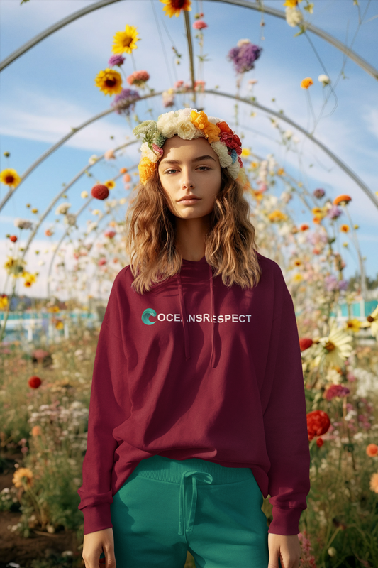 Unisex sweatshirt in organic cotton - Oceansrespect