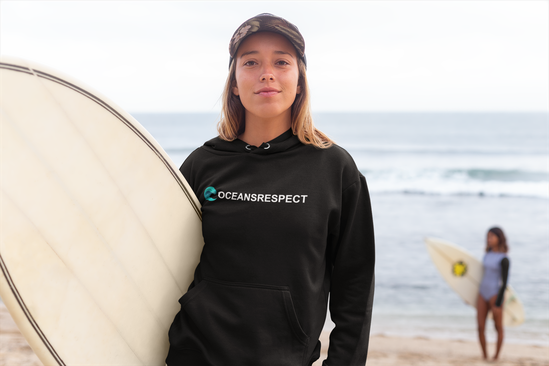 Hoody unisexe en coton bio - Oceansrespect