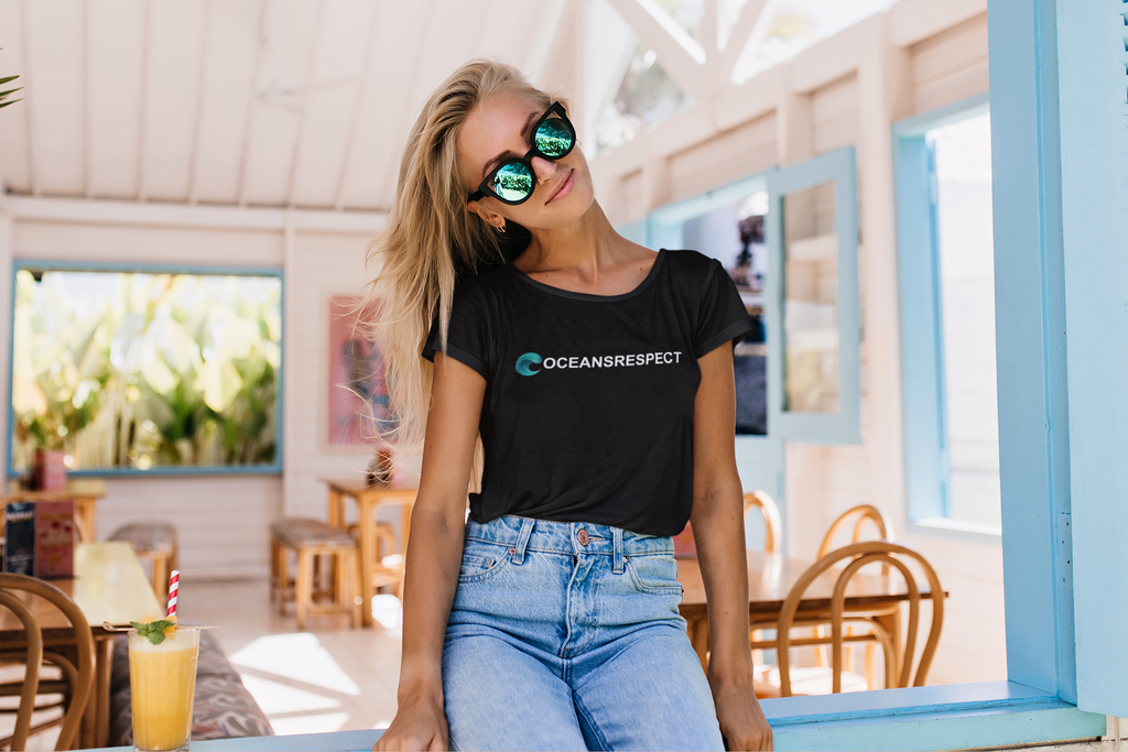 T-shirt femme en coton bio - Oceansrespect