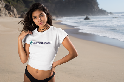T-shirt femme en coton bio - Oceansrespect