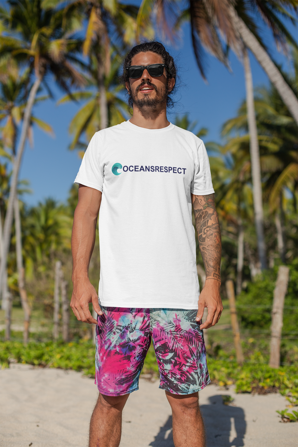 T-shirt homme en coton bio - Oceansrespect