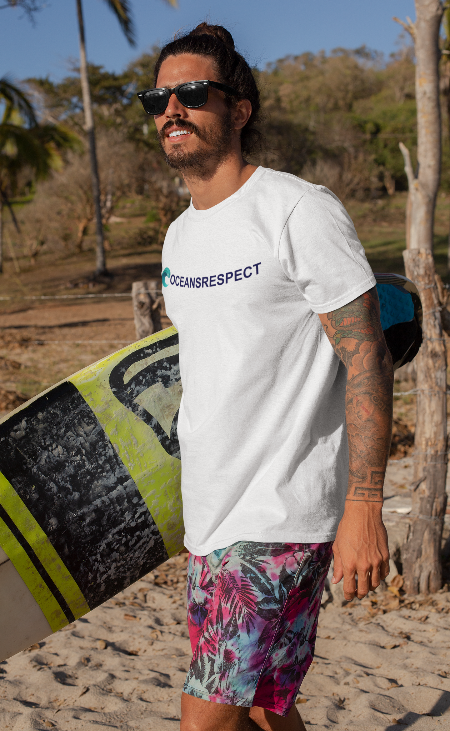 T-shirt homme en coton bio - Oceansrespect