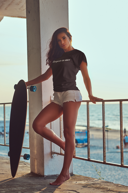 Women's organic cotton t-shirt - Respect your sea