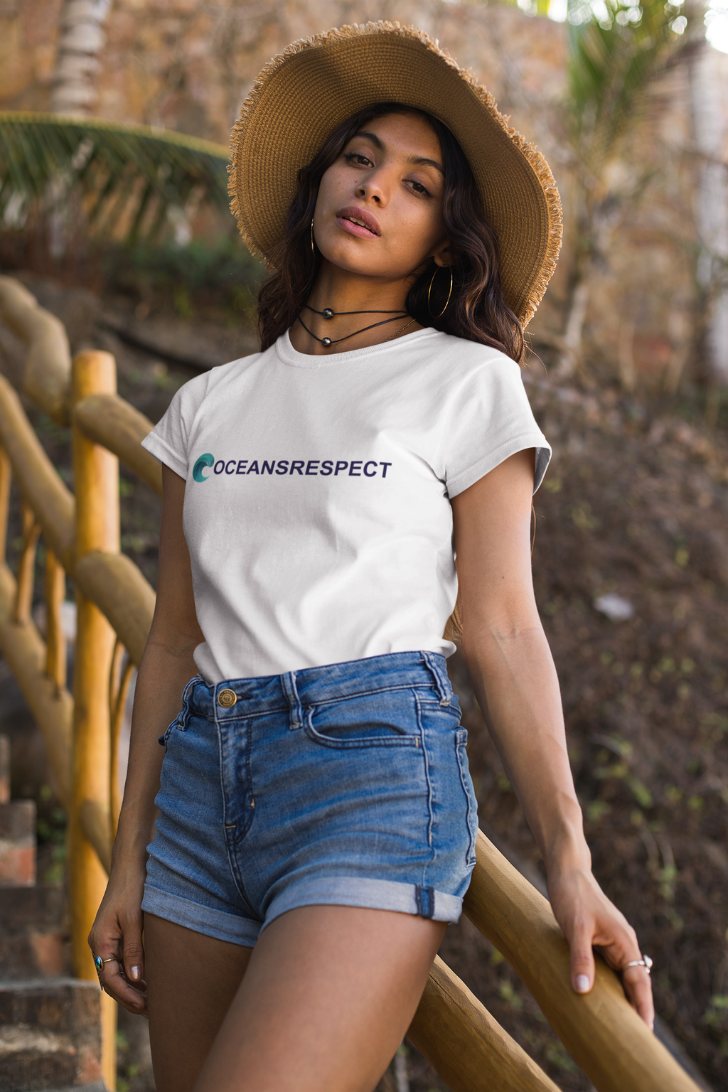 T-shirt femme en coton bio - Oceansrespect
