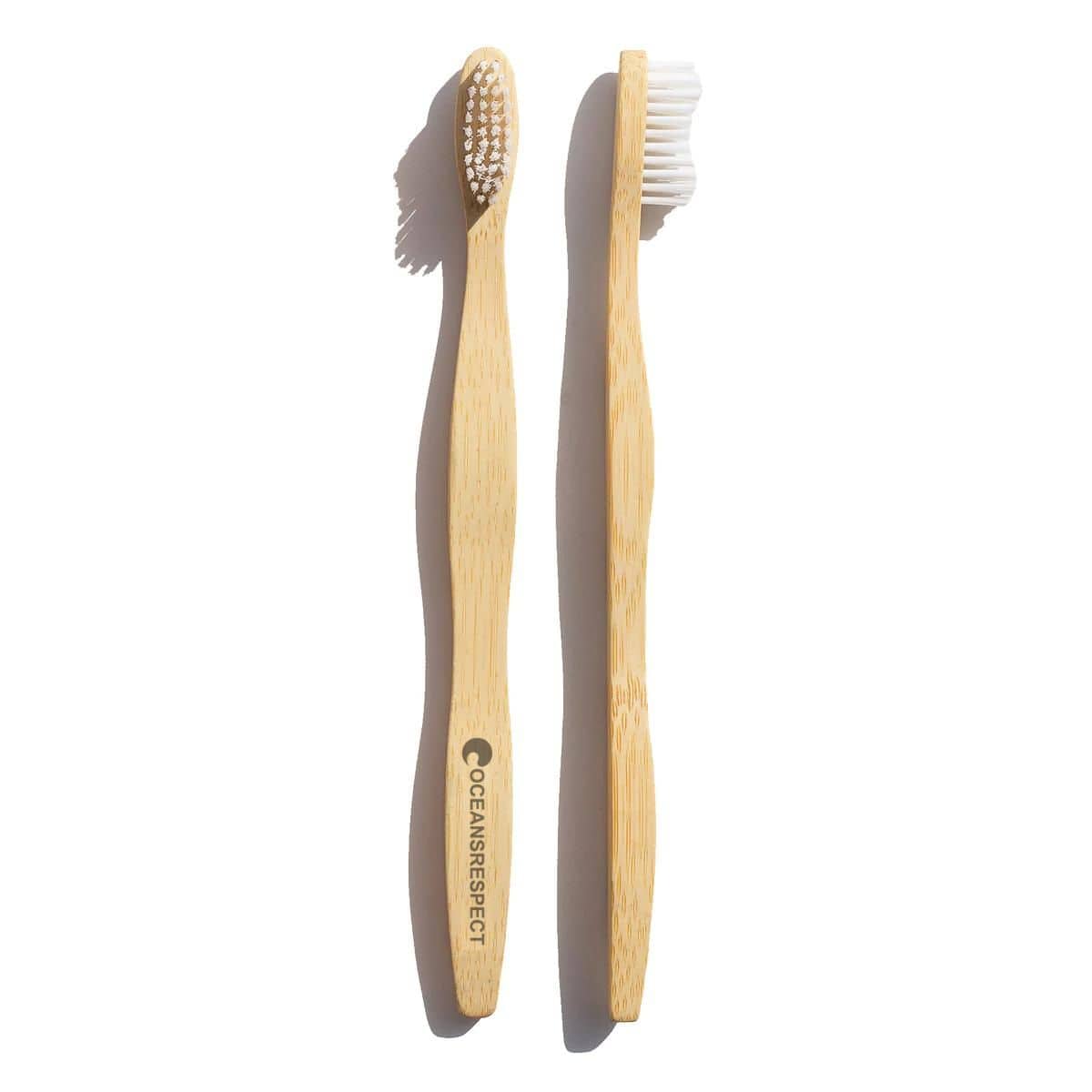 Brosse à dents en bambou - Adulte - Oceansrespect 🌊🌍🌱
