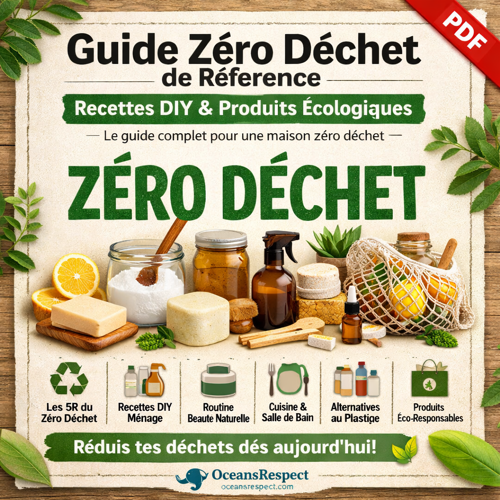 Guide Zéro Déchet de Référence — Recettes DIY & Produits Écologiques | PDF - Oceansrespect 🌊🌍🌱