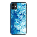 Coque anti-choc biodégradable pour téléphone - Bleu pastel - Oceansrespect 🌊🌍🌱
