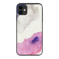 Coque anti-choc biodégradable pour téléphone - Marbre rose & blanc - Oceansrespect 🌊🌍🌱