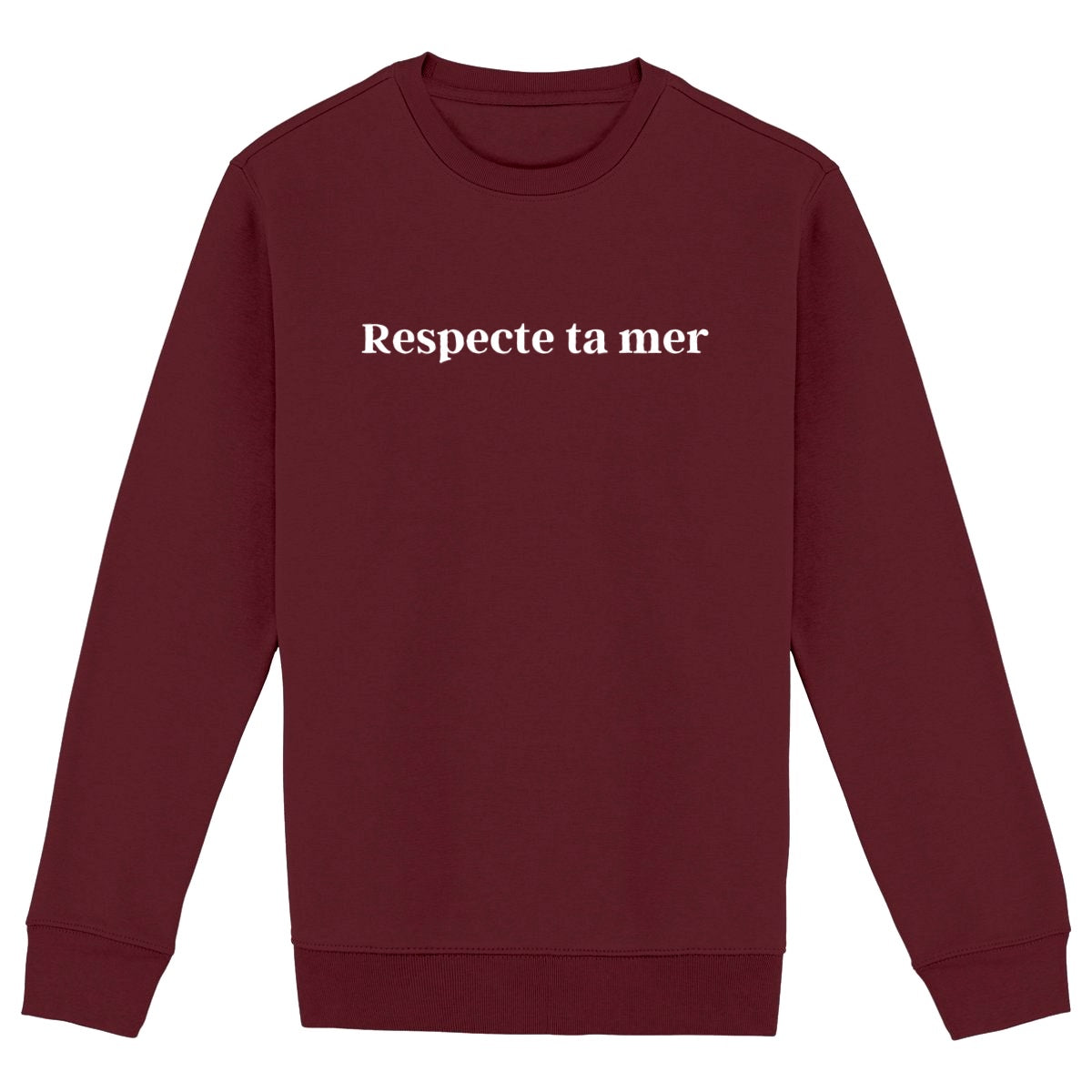 Sweat-shirt Unisexe - Respecte ta mer