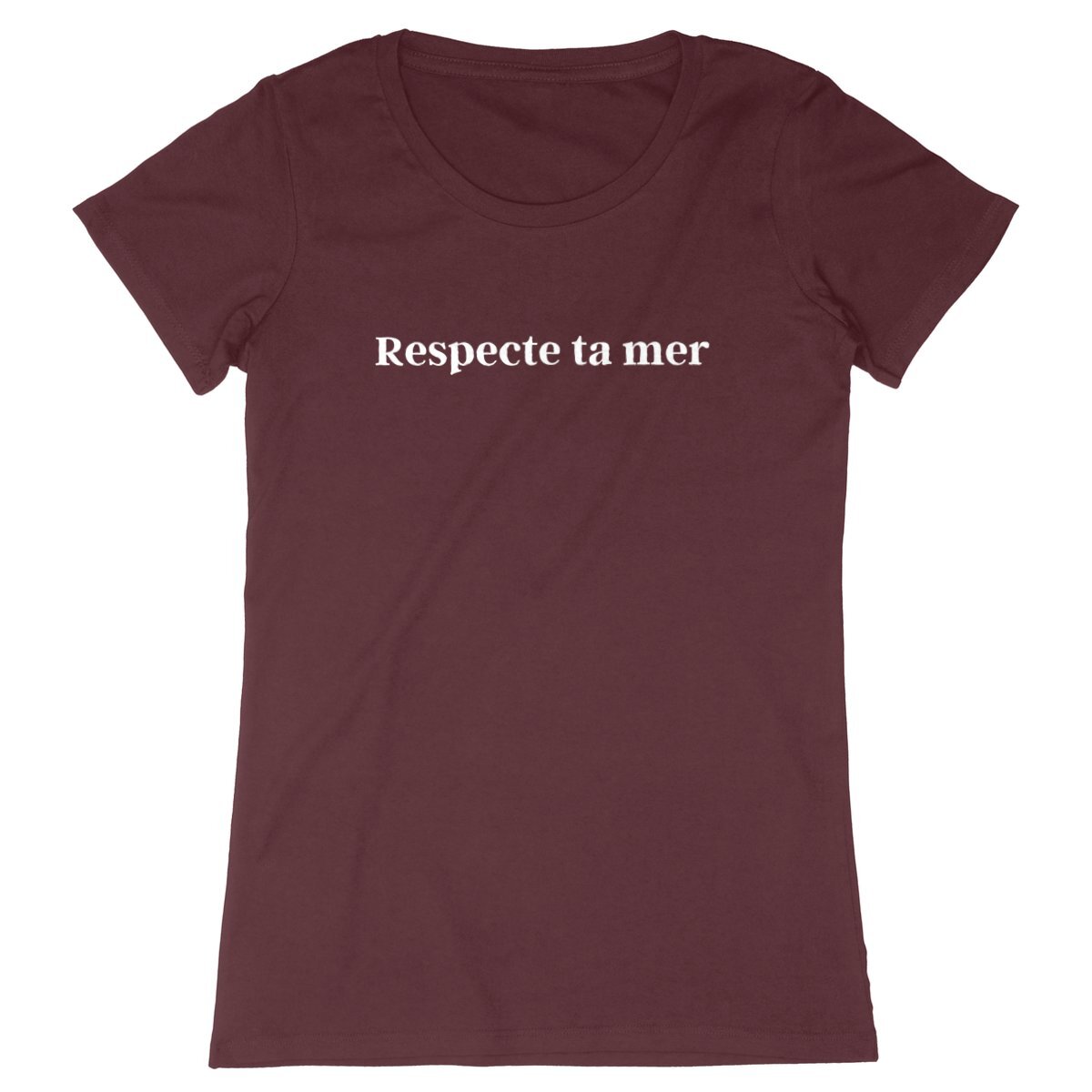 T-shirt Femme - Respecte ta mer