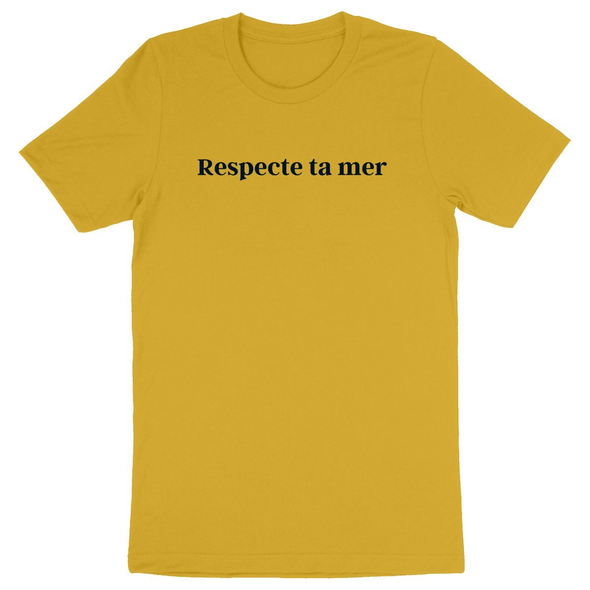 T-shirt Unisexe épais - Respecte ta mer