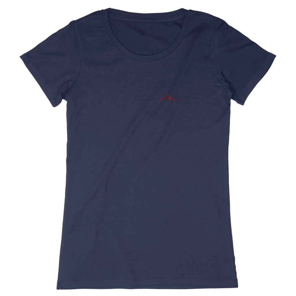 T-shirt Femme en coton bio - Vague