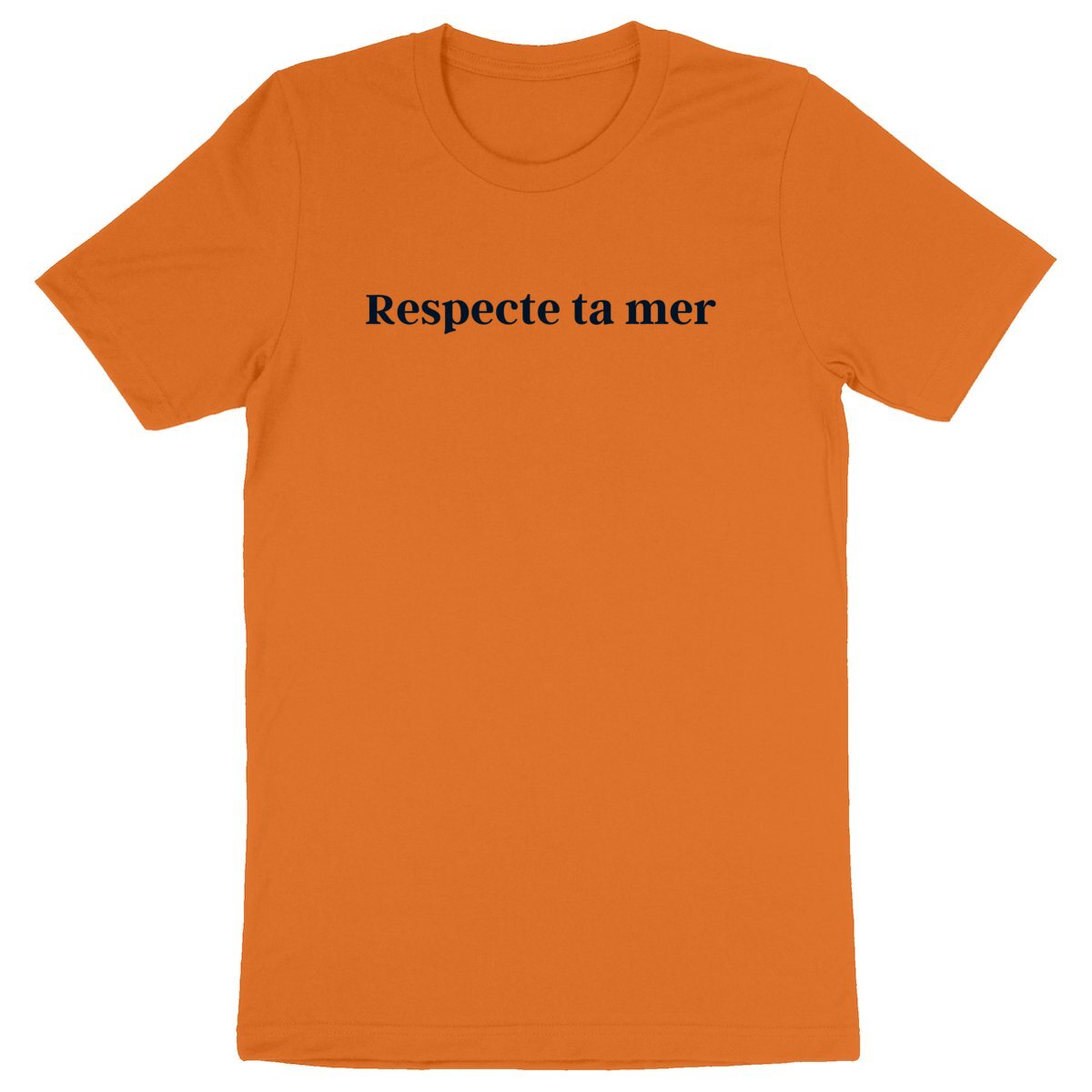 T-shirt Unisexe épais - Respecte ta mer