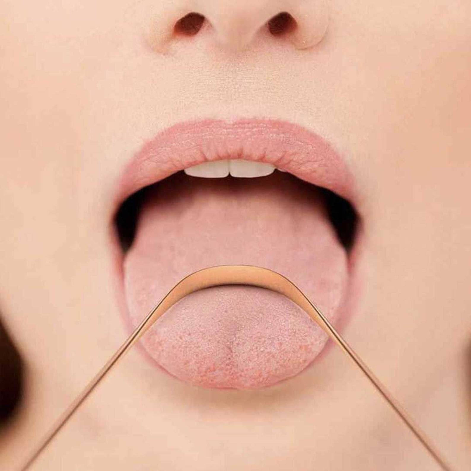 Gratte-langue en cuivre - Oceansrespect 🌊🌍🌱