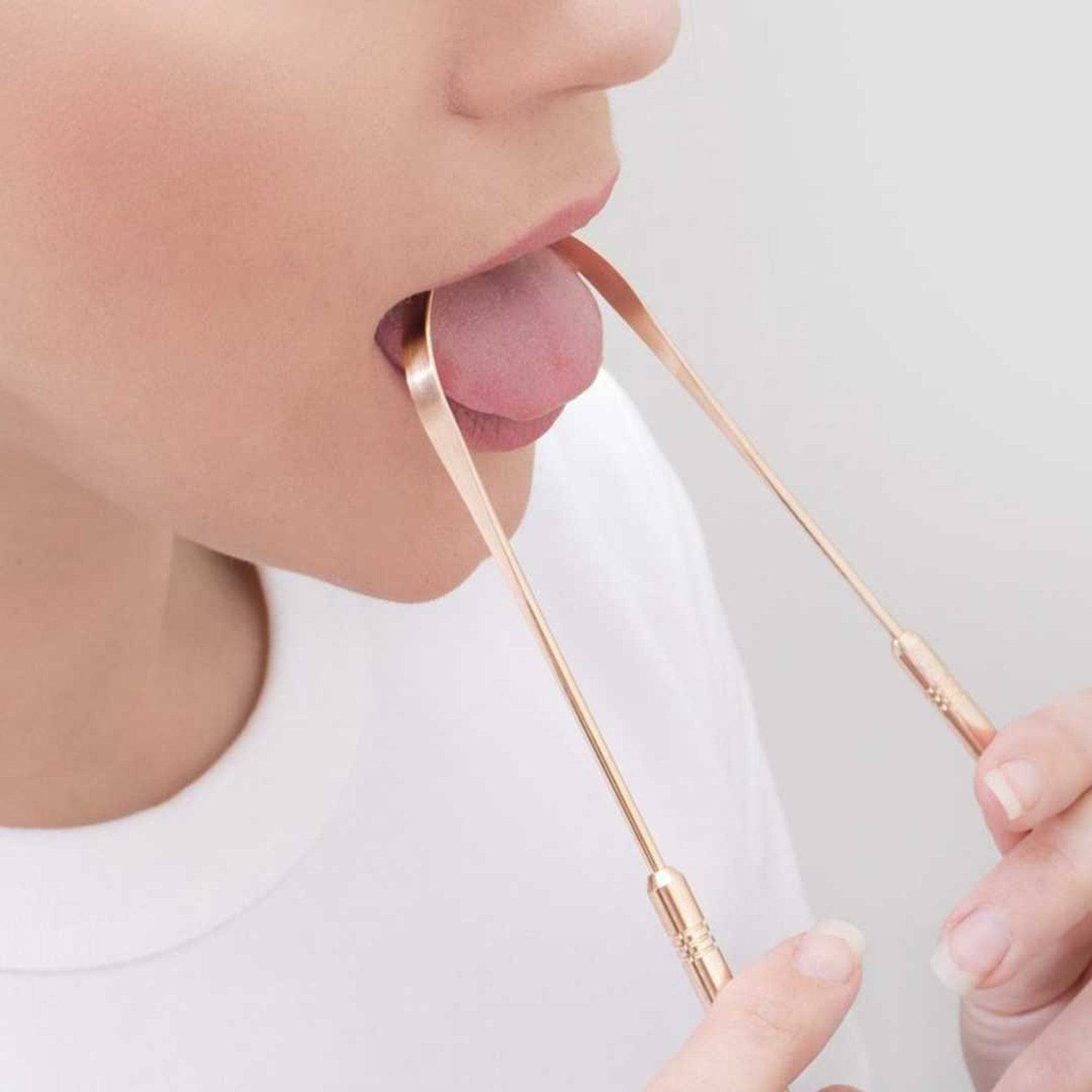 Gratte-langue en cuivre - Oceansrespect 🌊🌍🌱