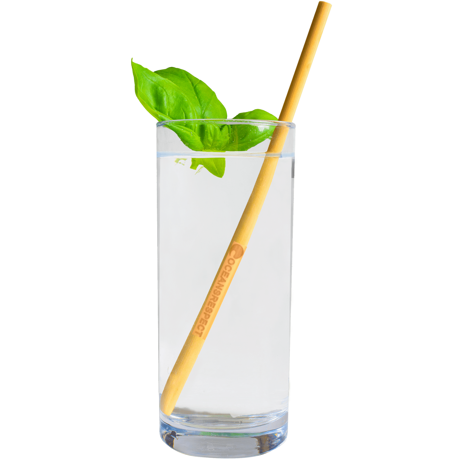 Lot de 6 pailles réutilisables en bambou - Vrac - Oceansrespect 🌊🌍🌱