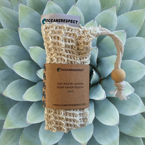 Sac sauve-savon en sisal - Oceansrespect 🌊🌍🌱