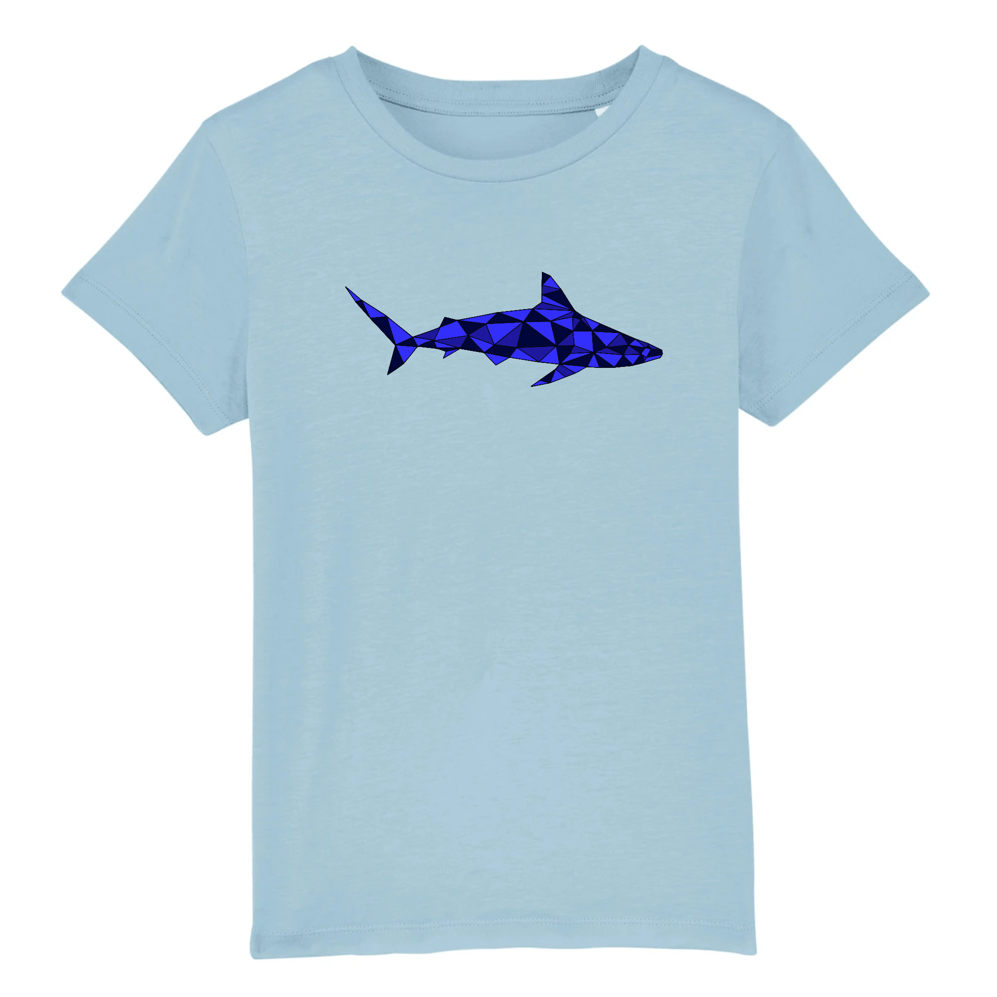 T-shirt enfant en coton bio - Requin - Oceansrespect 🌊🌍🌱