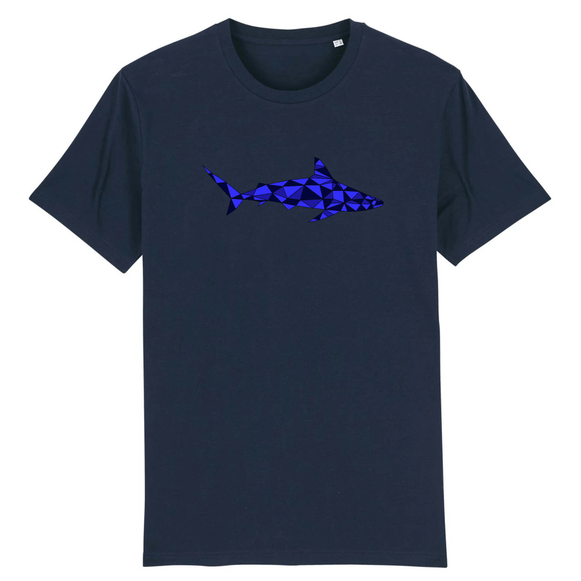 T-shirt homme en coton bio - Requin - Oceansrespect 🌊🌍🌱