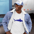 T-shirt homme en coton bio - Requin - Oceansrespect 🌊🌍🌱