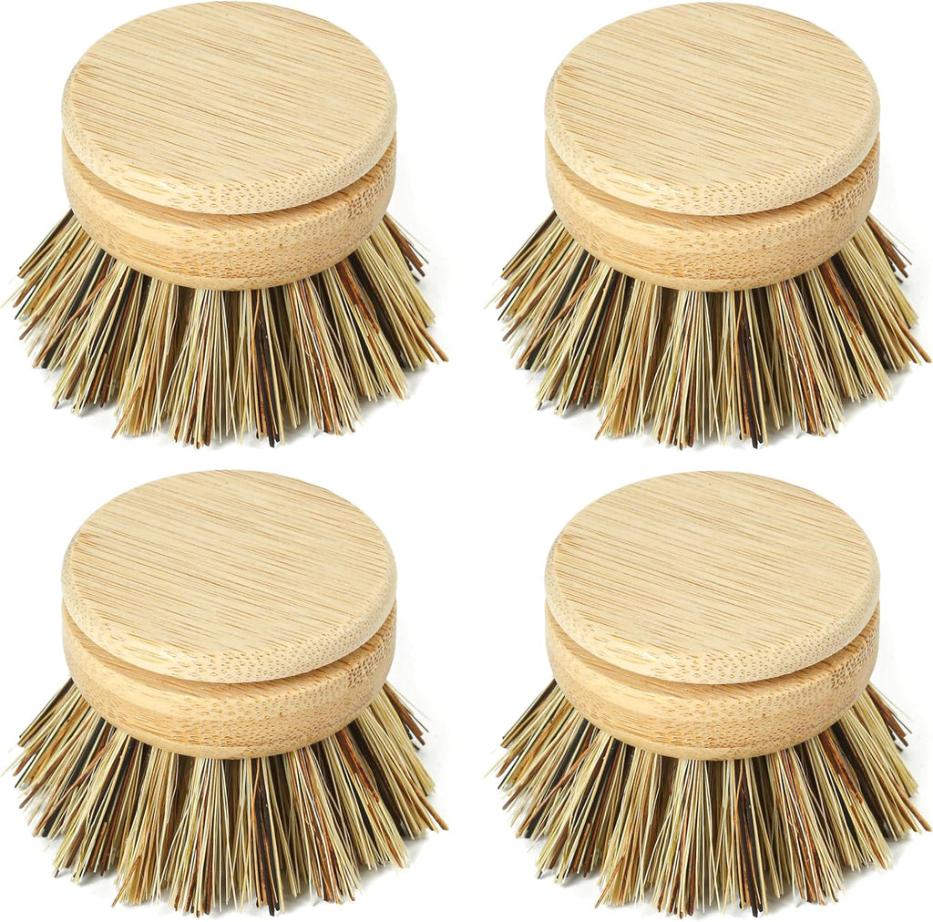 Tête interchangeable pour brosse à vaisselle en bambou réutilisable - Oceansrespect 🌊🌍🌱
